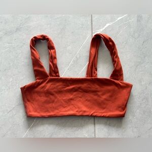 We Wore What Crop Top Sports Bra